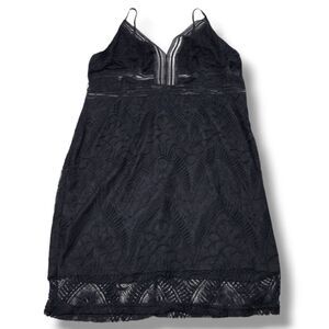 Talent Dress Size 2XL Cocktail Dress Sleeveless Spaghetti Strap Dress Lace Sheer